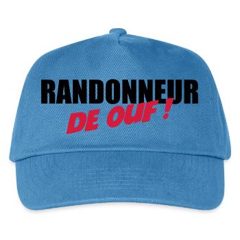Randonneur de ouf ! - Casquette de baseball Enfant - bleu paon - Devant