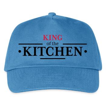 King of the Kitchen - Kids’ Baseball Cap - peacock-blue - Front