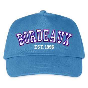 Bordeaux Est. 1996 - Kids’ Baseball Cap - peacock-blue - Front