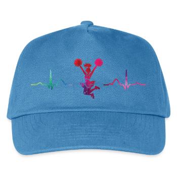Cheerleader Cheer Mom Cheerleading - Kids’ Baseball Cap - peacock-blue - Front