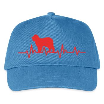 Englischer Schäferhund - Kinder Basecap - Pfauenblau - Vorne