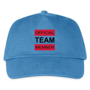 L’équipe - Casquette de baseball Enfant - bleu paon - Devant
