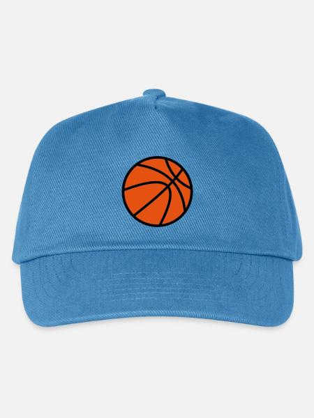 Basketball - Kinder Basecap - Pfauenblau