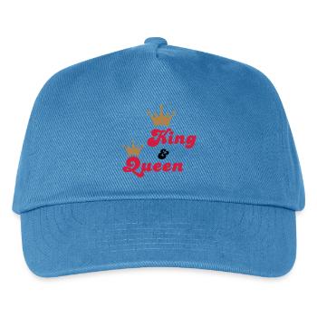 hochzeit - Kinder Basecap - Pfauenblau - Vorne