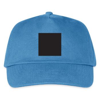 Square monochrome Viereck square - Kids’ Baseball Cap - peacock-blue - Front