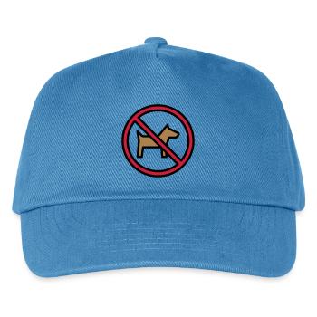 Lustige Geschenke für Katzenfreunde - Kinder Basecap - Pfauenblau - Vorne