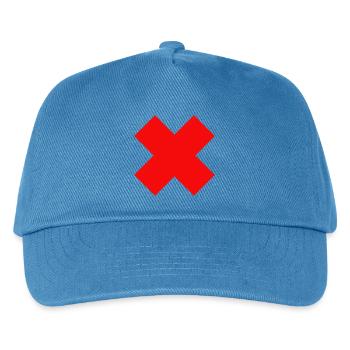 X Cross Red I Do My Thing Believe Love Cool - Kids’ Baseball Cap - peacock-blue - Front