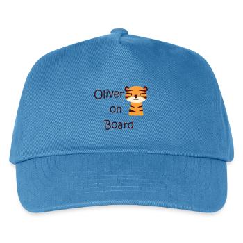 Oliver on board - Casquette de baseball Enfant - bleu paon - Devant