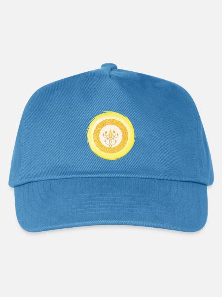 Kristall-Sternentor Erzengel Sandalphon - Kinder Basecap - Pfauenblau