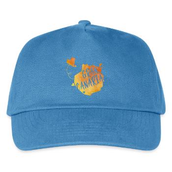 Gran Canaria - Kinder Basecap - Pfauenblau - Vorne