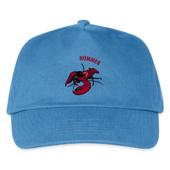 Hummer - Kinder Basecap - Pfauenblau - Vorne