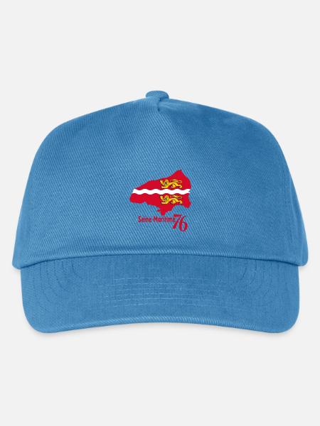 Seine Maritime - Kinder Basecap - Pfauenblau