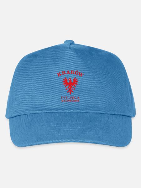 KRAKOW Krakau Polen Polska Poland - Kinder Basecap - Pfauenblau