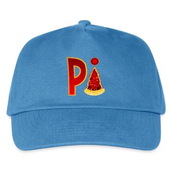 PIZZA MATHEMATICS - PI - Kids’ Baseball Cap - peacock-blue - Front