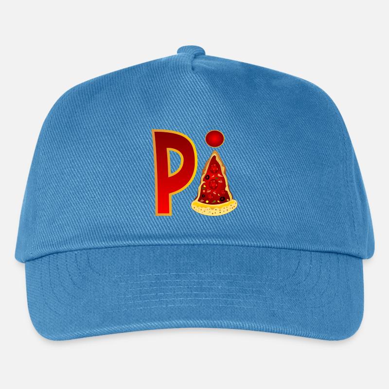 PIZZA MATHEMATIK - PI - Kinder Basecap - Pfauenblau