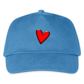 MOM. MOTHER's DAY. HAPPY MOTHER'S DAY. I LOVE YOU - Kids’ Baseball Cap - peacock-blue - Front