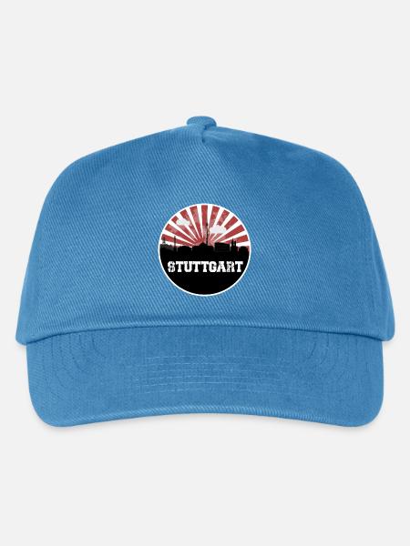 Stuttgart Skyline Heimspiel - Kinder Basecap - Pfauenblau