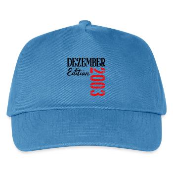 23. Geburtstag - Dreiundzwanzig Edition 2003 - Kinder Basecap - Pfauenblau - Vorne