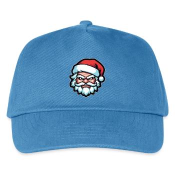 Evil Santa Claus - Kids’ Baseball Cap - peacock-blue - Front