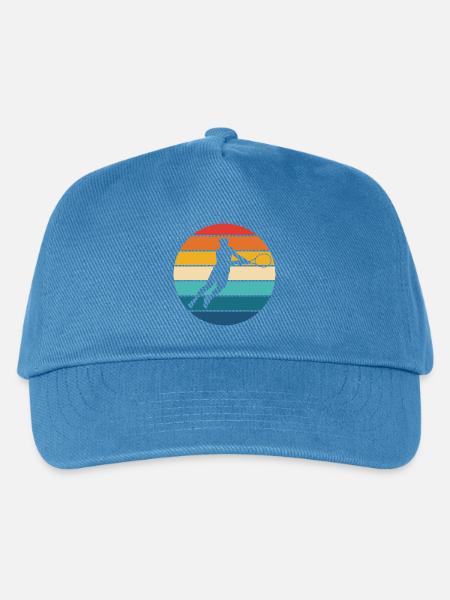 Tennis - Kinder Basecap - Pfauenblau