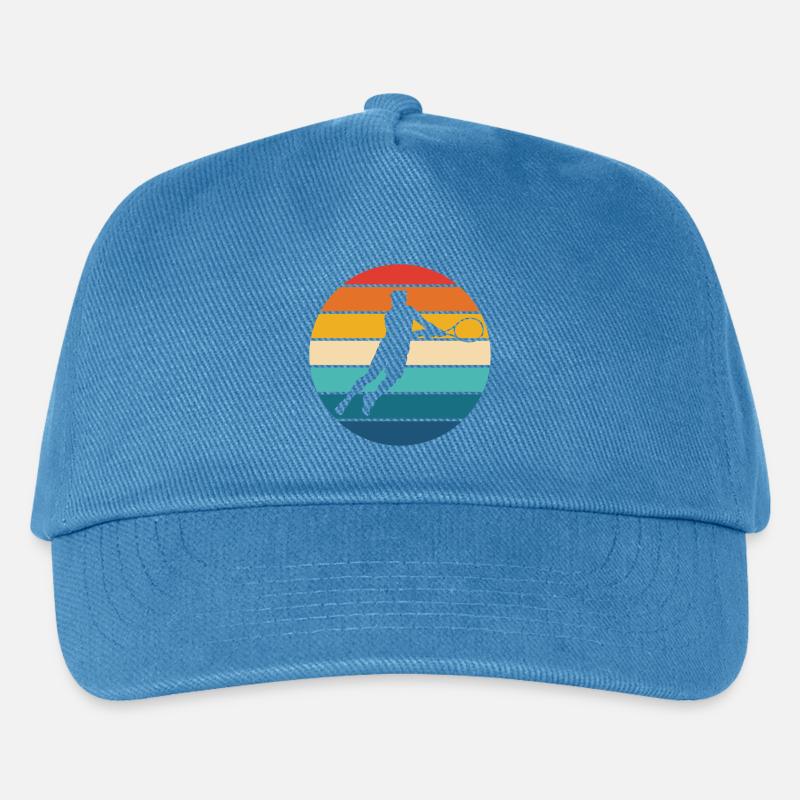 Tennis - Kinder Basecap - Pfauenblau