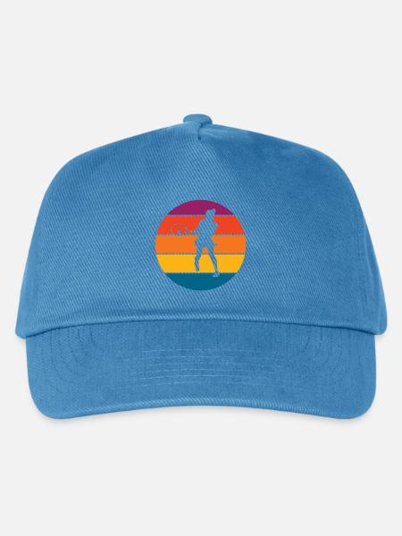 Tennis - Kinder Basecap - Pfauenblau