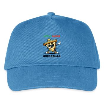 Kleiner Mister Quesadilla Dabbing Mexiko - Kinder Basecap - Pfauenblau - Vorne