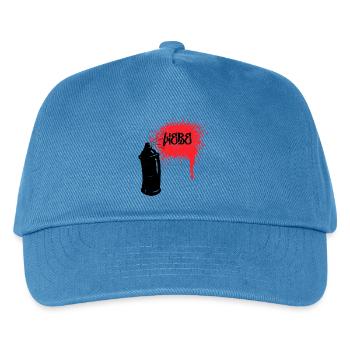 Spray Can Street Art Wildstyle Graffiti Art - Kids’ Baseball Cap - peacock-blue - Front