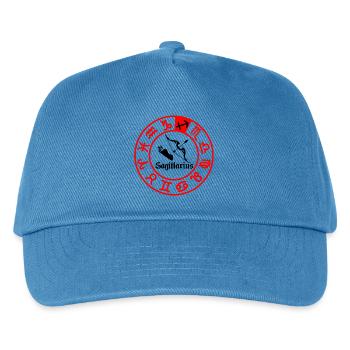 Sternzeichen Schütze Schütze - Kinder Basecap - Pfauenblau - Vorne