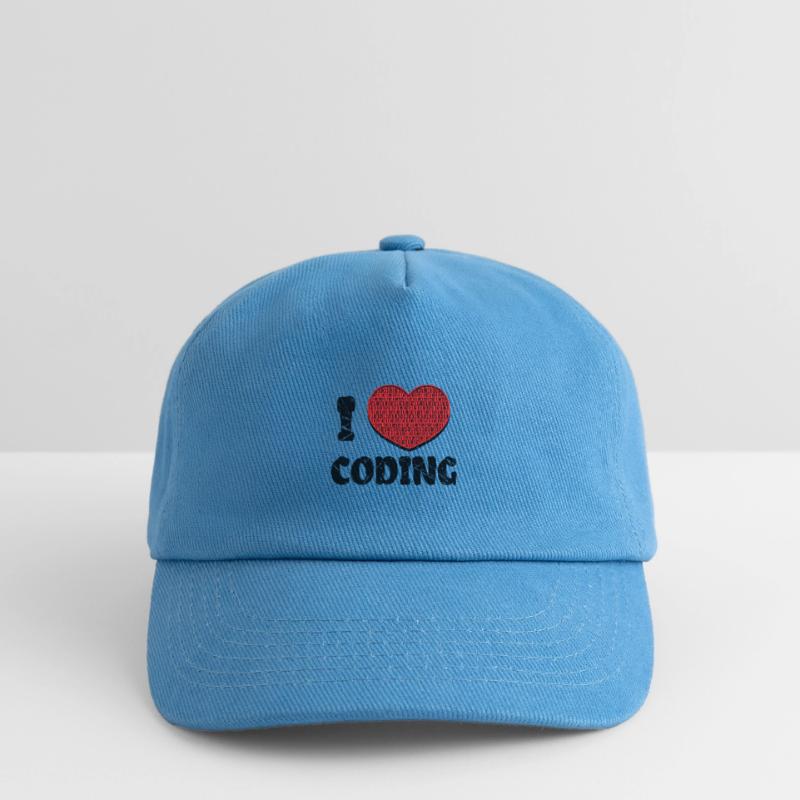 Script de code Debug Heart Statement Casquette de baseball Enfant