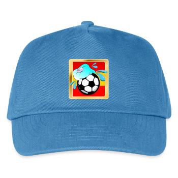 SOMMER SPANIEN FUßBALL - HITZE - Kinder Basecap - Pfauenblau - Vorne