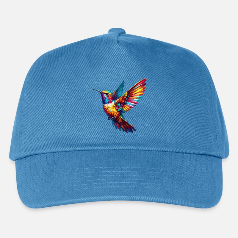 Kolibri - Kinder Basecap - Pfauenblau