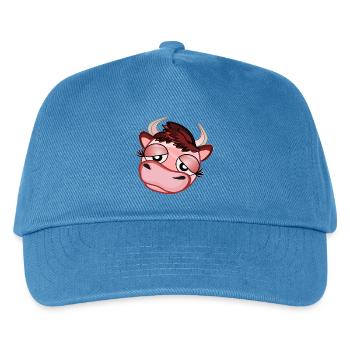 KUH KOSTÜM - Kinder Basecap - Pfauenblau - Vorne