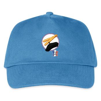 Made in France - Kids’ Baseball Cap - peacock-blue - Front
