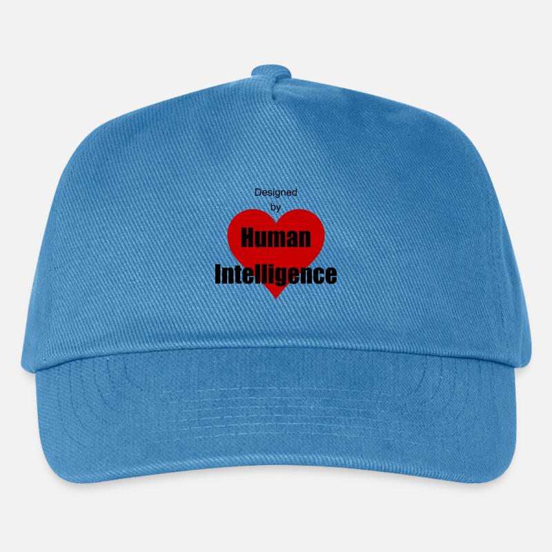 Menschliche Intelligenz - Kinder Basecap - Pfauenblau