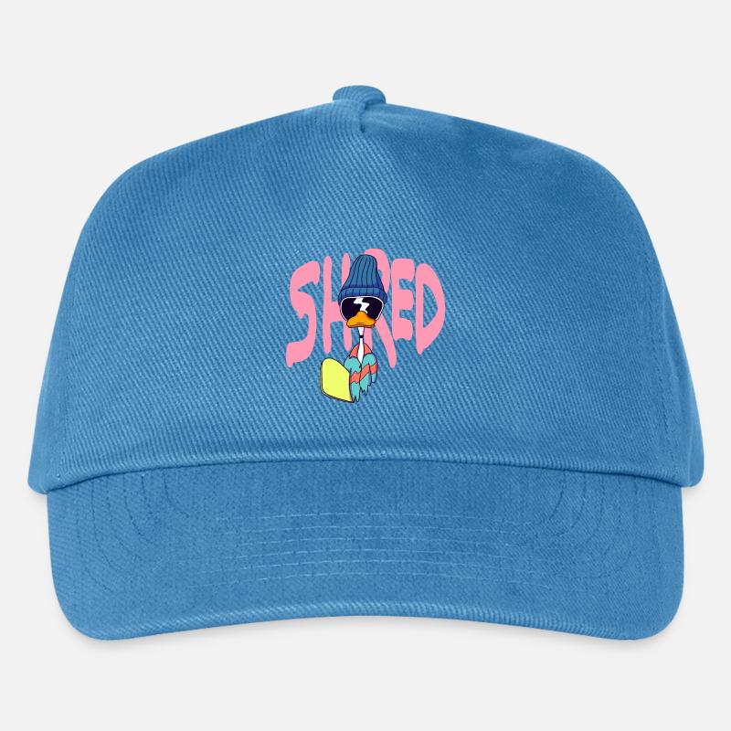 Shred - Kinder Basecap - Pfauenblau