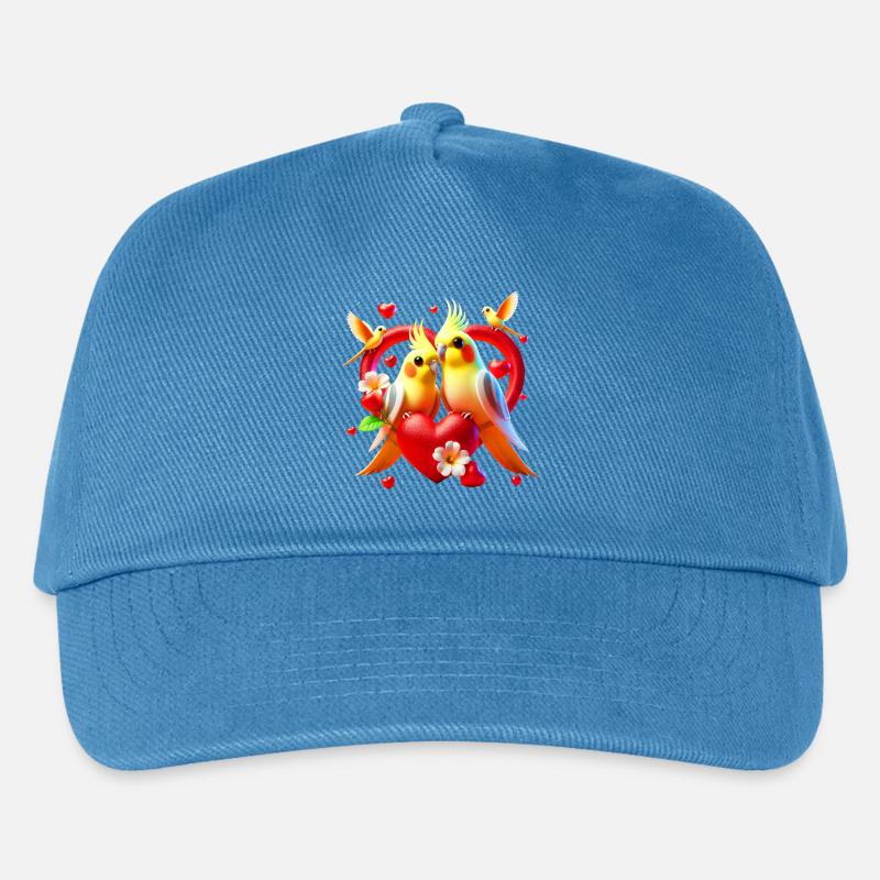 Nymphenheart (03) - Kinder Basecap - Pfauenblau
