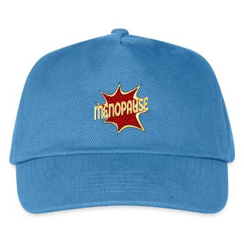 PERIMENOPAUSE FRAUEN MENOPAUSE - Kinder Basecap - Pfauenblau - Vorne
