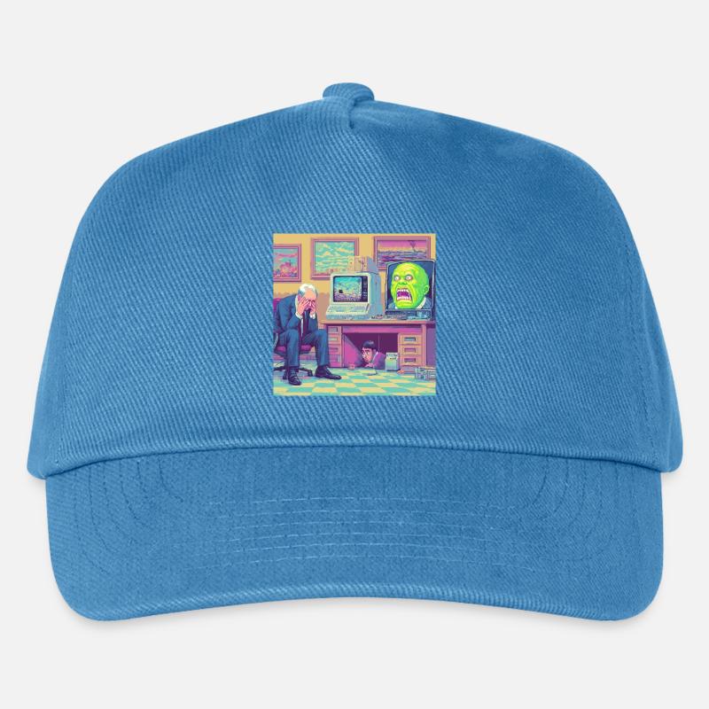 Level 99: Real Life ist mein Endgegner - Kinder Basecap - Pfauenblau