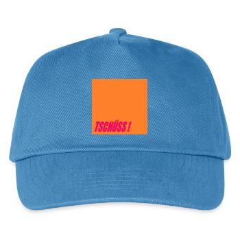 ABSCHIEDSSPRÜCHE TSCHÜSS - Kinder Basecap - Pfauenblau - Vorne