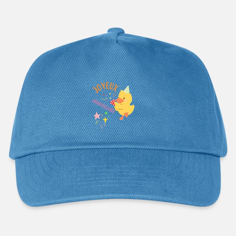 Alles Gute zum Geburtstag - Kinder Basecap - Pfauenblau