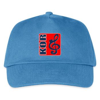 Katzenchor - Kinder Basecap - Pfauenblau - Vorne