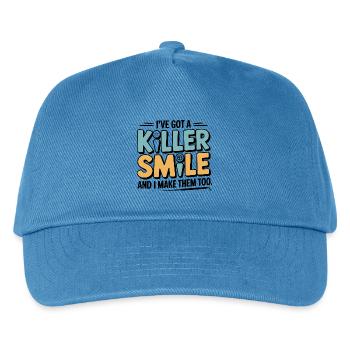 Outil d'occlusion pour technicien dentaire - Casquette de baseball Enfant - bleu paon - Devant
