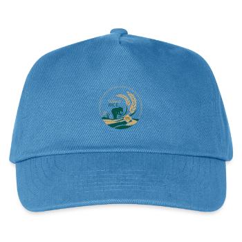 Logo du riz au jasmin thaïlandais Bio - Casquette de baseball Enfant - bleu paon - Devant