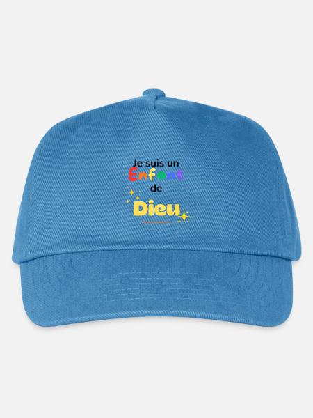 Ich bin ein Kind Gottes - Kinder Basecap - Pfauenblau