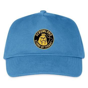 Scrum Lord StandUp Tyrant - Kids’ Baseball Cap - peacock-blue - Front