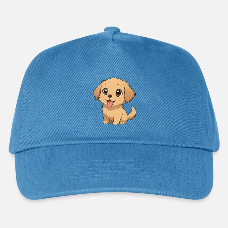 Hund - Kinder Basecap - Pfauenblau