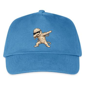 Dabbing Mumie - Kinder Basecap - Pfauenblau - Vorne
