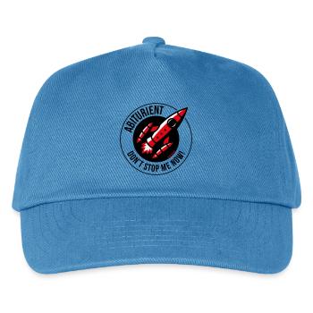 High School Graduate – Don't Stop Me Now! (Abitur / POS 3C) - Kids’ Baseball Cap - peacock-blue - Front