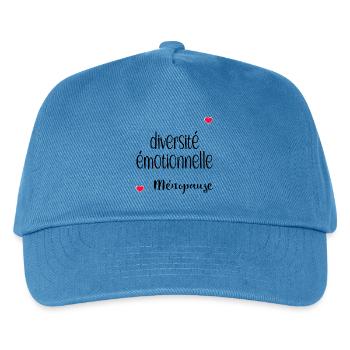 Ménopause Émotions - Casquette de baseball Enfant - bleu paon - Devant